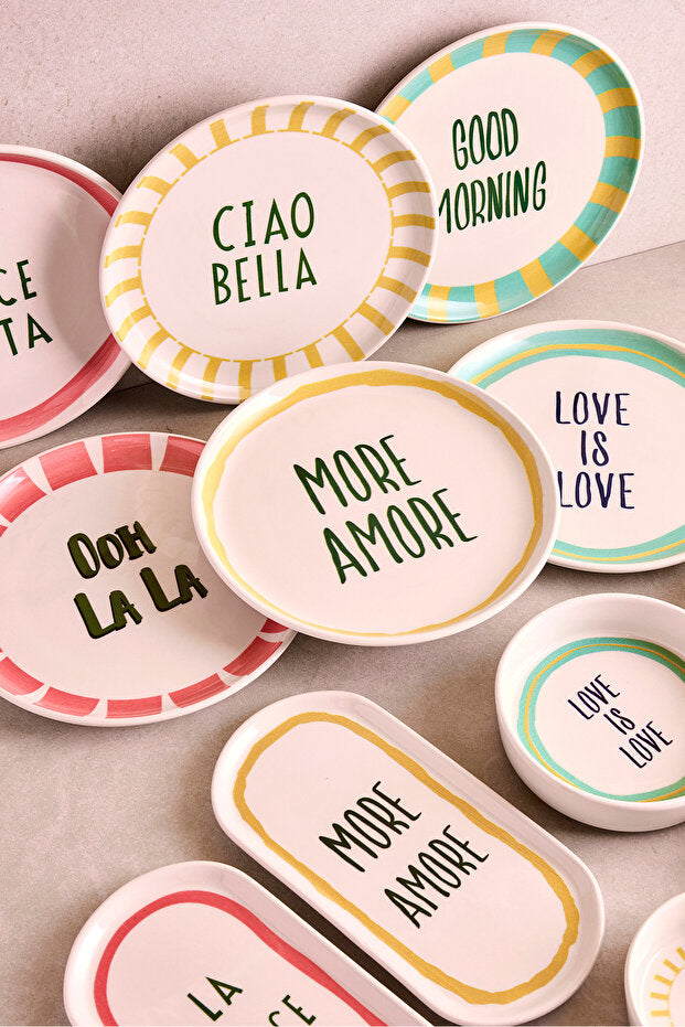 La Dolce Vita 14-Piece Ceramic Breakfast & Serving Set