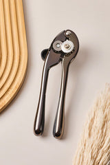 Durable Smoked Can Opener - 17 cm Stainless Steel Kitchen Tool
