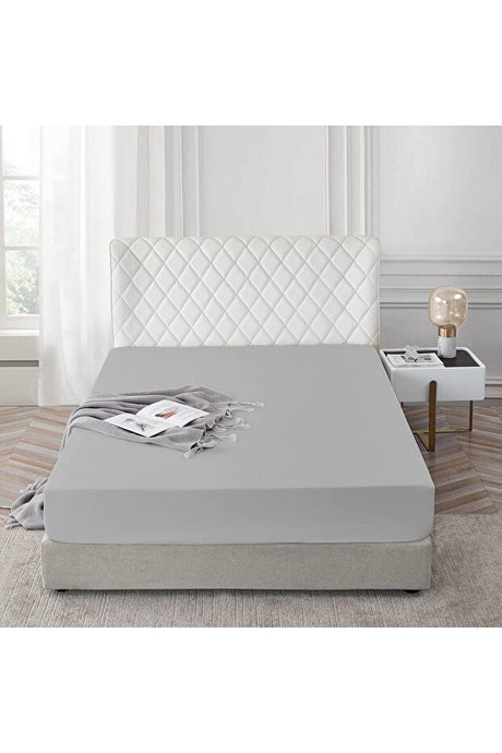 100% Cotton Fitted Sheet - 140x200cm - Breathable & Snug Fit