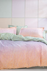 Mello Single Ombre Pastel Ranforce Duvet Cover Set - Soft & Vibrant