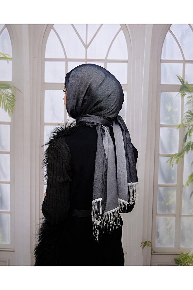 Silkeblød Polyester Sjæl - Røggrå