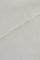 100% Cotton Double Duvet Cover Set - White & Soft