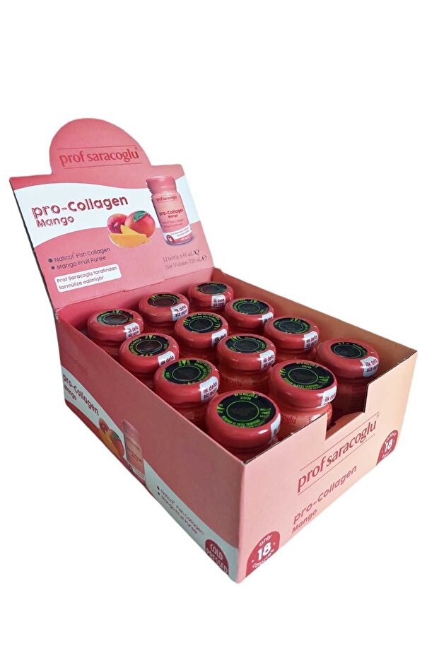 Pro Collagen Mango - 12 x 60ml Rybí kolagenové shoty
