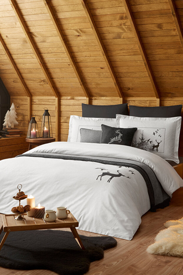 Naturaleza Double Duvet Cover Set - 100% Cotton