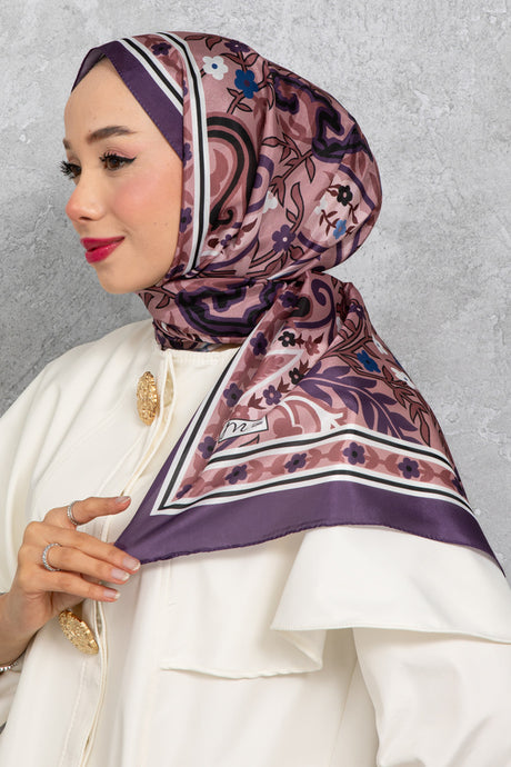 High Quality Silk Voile Scarf Elegant Design