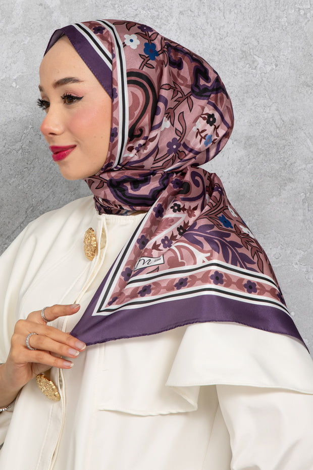 High Quality Silk Voile Scarf Elegant Design