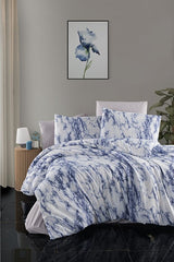 Marble Double Duvet Cover Set - 4 Piece, 200x220cm