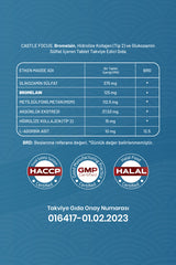 Collageen, Glucosamine, Bromelaïne - 60 Tabletten x 3 voor Gewrichtsgezondheid