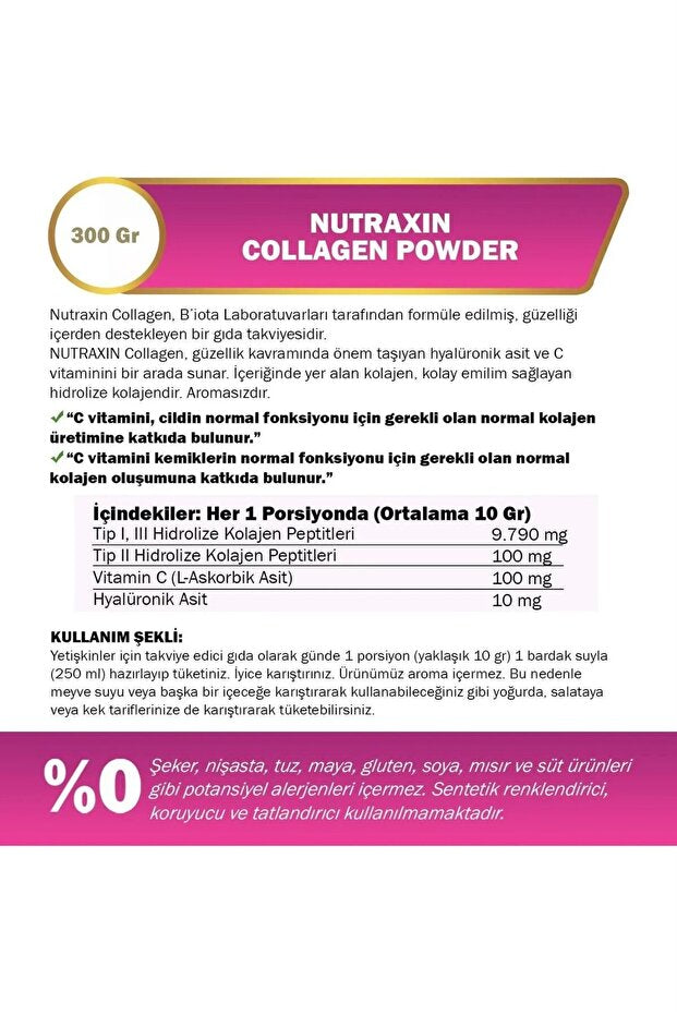 Polvere di Collagene - Qualità Oro 300g