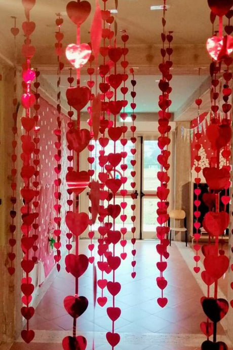 12 Strands Heart Pattern Decoration Set for Parties & Proposals