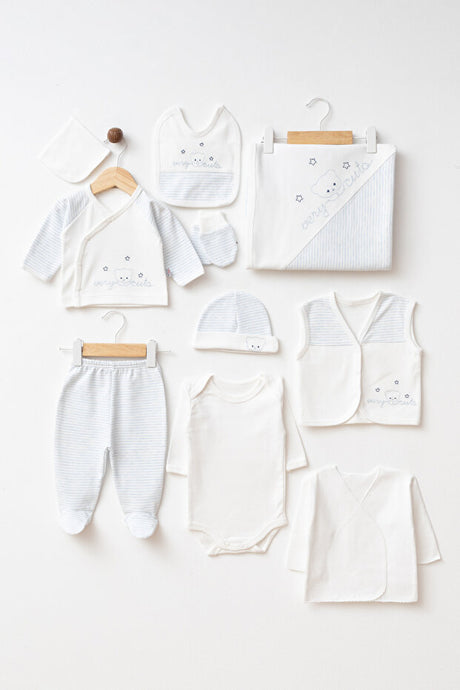 Newborn Hospital Exit Set - 10-Piece Very Cute Bear Unisex Baby Clothes
