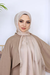 Shimmering Satin Shawl - Lightweight & Elegant