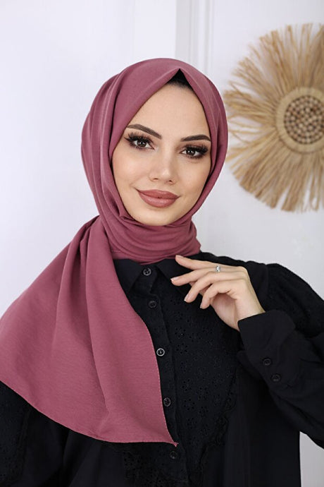 Women's Cotton Cazz Shawl - Dried Rose
