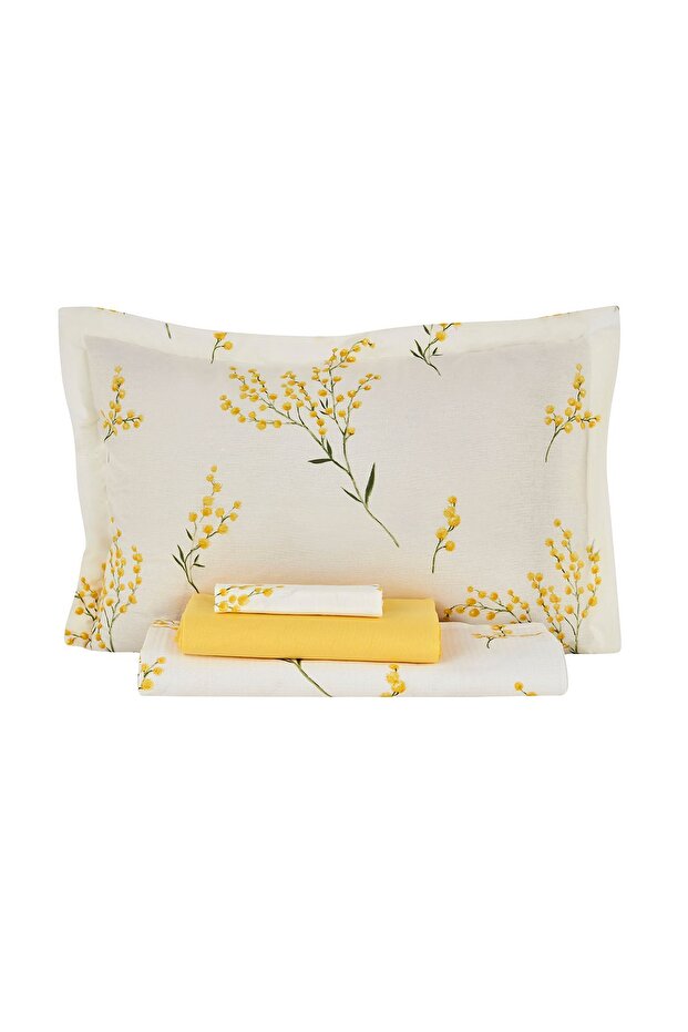 Loretta 100% Cotton Double Pique Set - Mimosa Floral