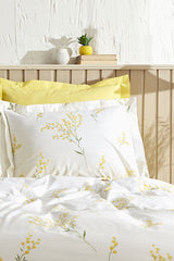 Loretta Double Duvet Cover Set - 100% Cotton, Mimosa Print