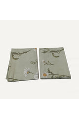 Laurel Green Double Duvet Cover Set - 200x220 cm