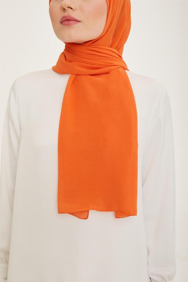 Trend Crinkle Chiffon Scarf - Lightweight & No-Iron ()