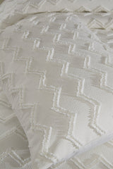 Lumpa Single Bedspread Set - 2 Pieces, Cream Cotton