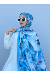 Floral Cotton Shawl - Soft, Breathable & Elegant