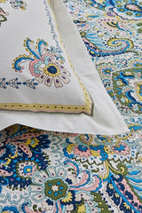 Elenora 100% Cotton Double Size 4-Piece Bedding Set with Pique