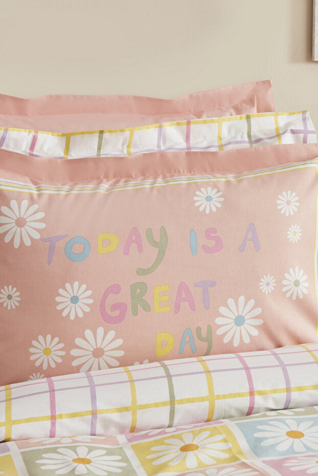 Young Great Day Einzelbett-Bettbezug-Set – 100 % Baumwolle