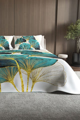 Luxury 100% Cotton Double Pique Bedspread Set - 3 Pieces