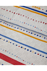Coastal Stripe Double Cotton Bedspread - Vibrant Comfort