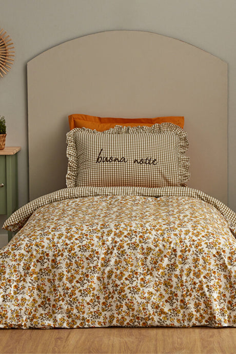 Single 100% Cotton Duvet Cover Set - Buona Notte