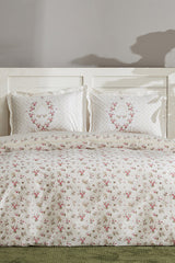 Sonya Double Duvet Cover Set - 100% Cotton Floral
