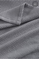 100% Organic Cotton Waffle Weave Single Bedspread