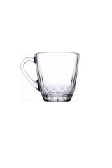 Pasabahce Mercan Professional Handled Turkish Tea Cups - 160ml (5.4 oz) - Set of 6