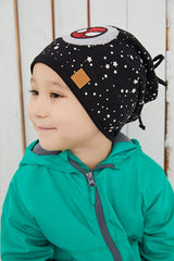 Kids' Spiderman Beanie - Double-Layered Cotton Hat