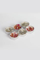 Natural Soy Tealight Candle Set - 6 Pack | Eco-Friendly Home Decor