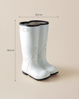 Figura decorativa in dolomite - Design moderno bianco e nero