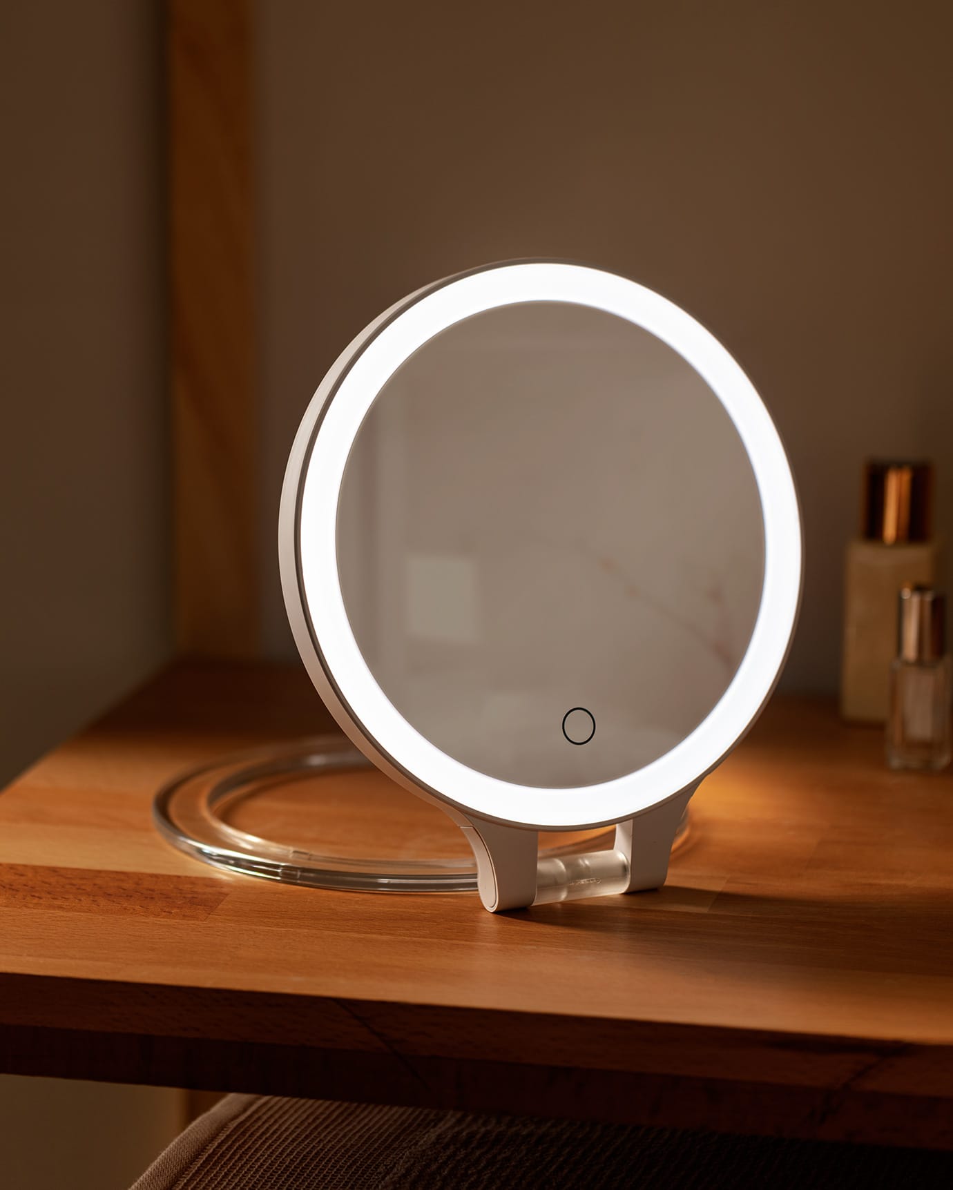 Mirin LED Wall Mirror - Modern Illuminated Decorative Accent