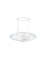 New Bone China Breakfast Set - Elegant Two-Tone Style