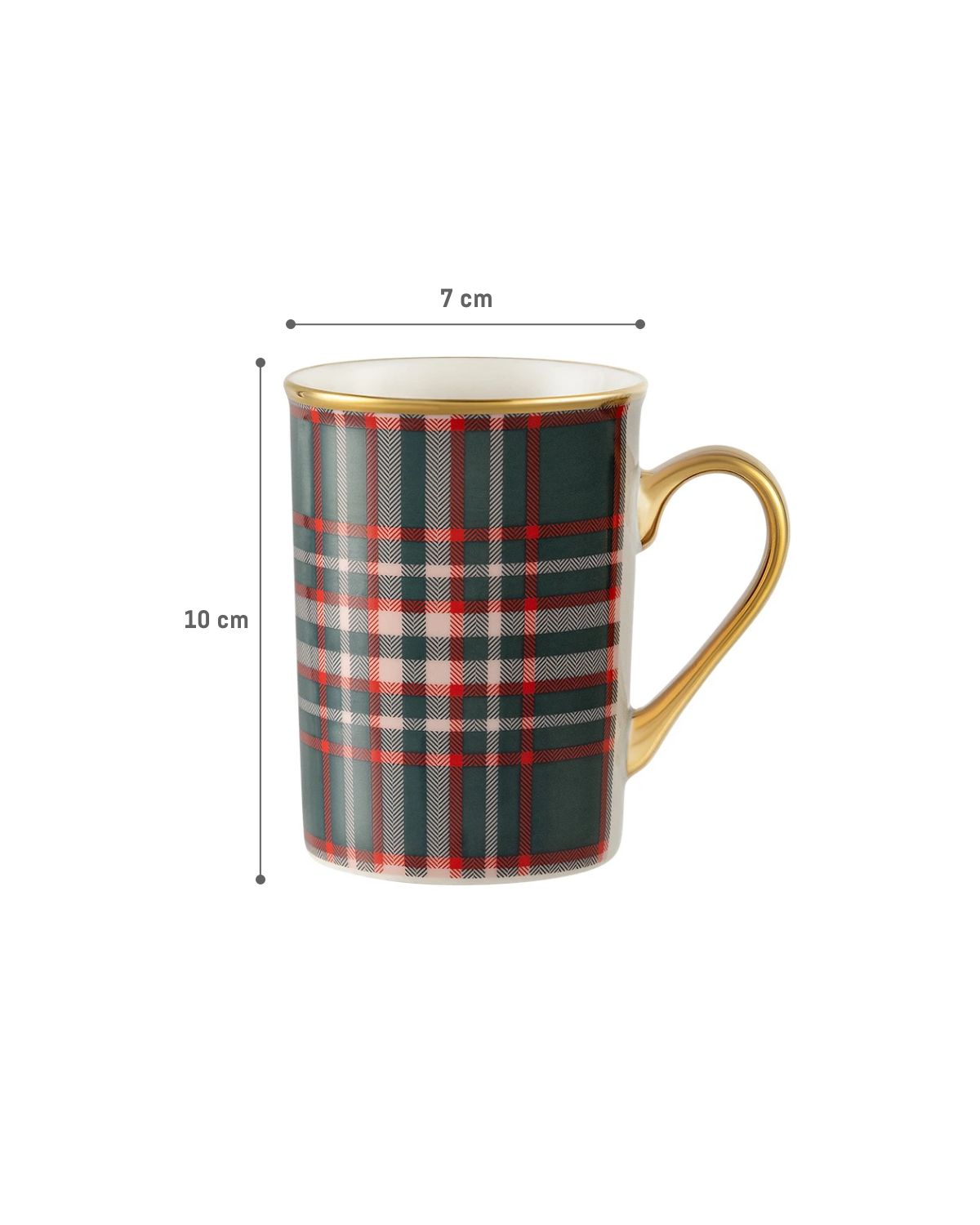 New Bone China Mug - Vibrant Artistic Design