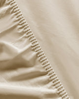 100% Cotton Ranforce Double Fitted Sheet Set - Soft & Breathable Bedding