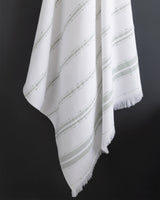 Premium Cotton Blend Bath Towel - Soft & Absorbent Two-Tone