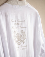 100% Cotton Muslin Women's Bathrobe - Lightweight Comfort