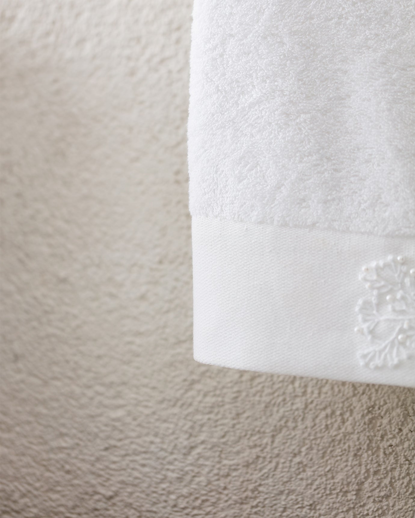 100% Cotton Hand Towel - Berly Embroidered Design