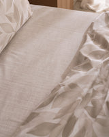 100% Cotton King Size - Leaf Pattern Duvet Cover Set