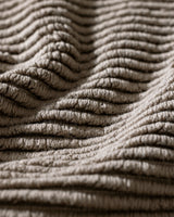 Soft 100% Cotton Bath Mat Towel - Absorbent Foot Towel for Bathroom - Brown