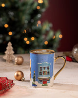 New Bone China Mug - Vibrant Reve Carol Collection