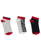 Women's 3-Pack No-Show Anklet Socks for Everyday Comfort