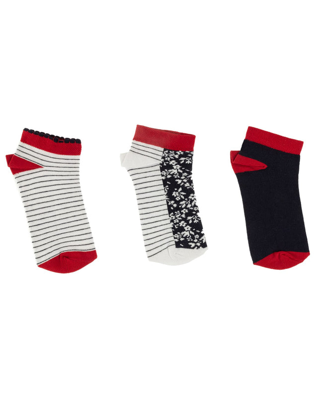 Women's 3-Pack No-Show Anklet Socks for Everyday Comfort