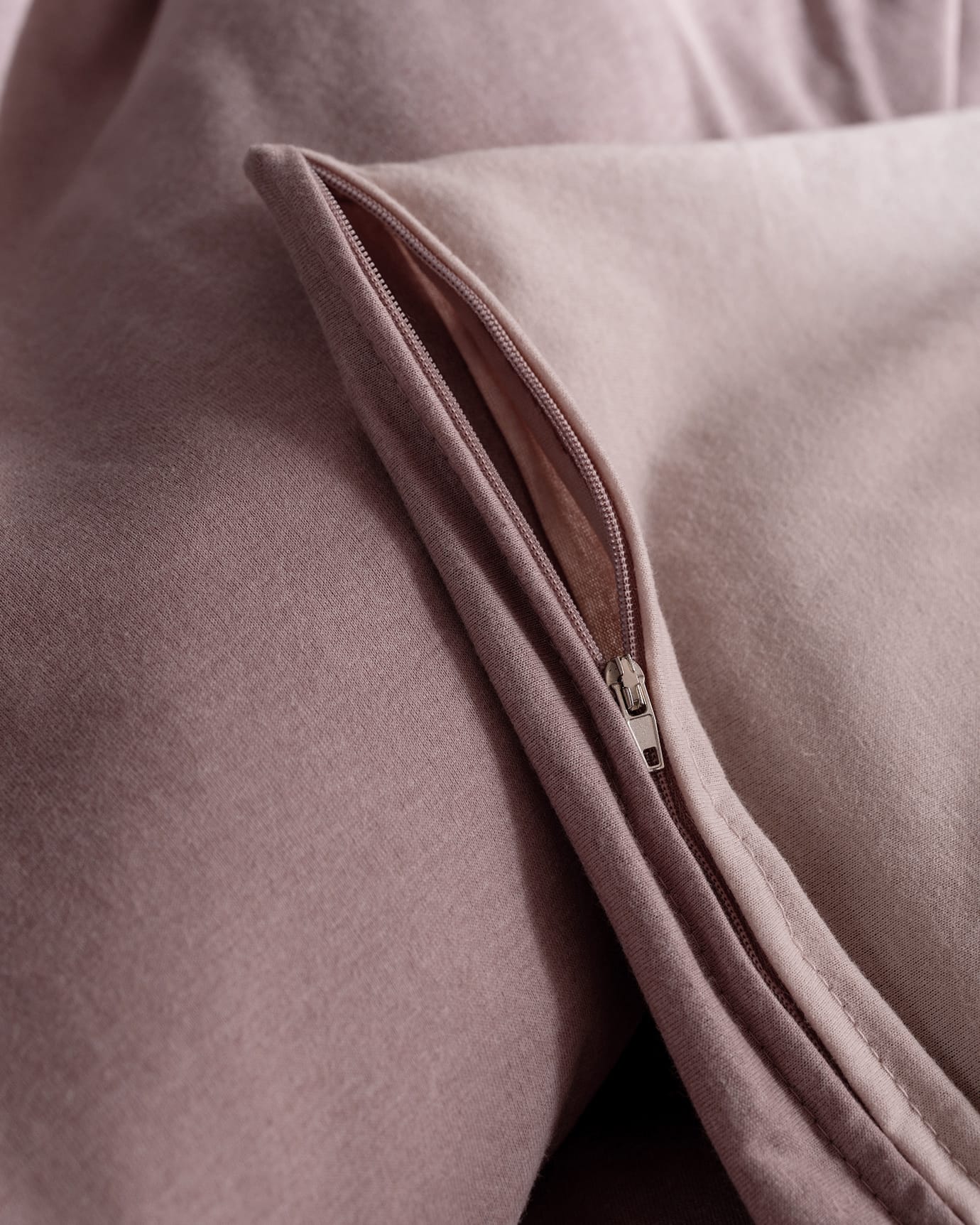 Cotton Blend Double Duvet Cover Set - Soft & Fitted Comfort
