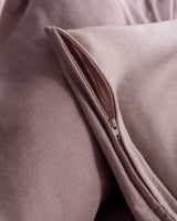 Cotton Blend Double Duvet Cover Set - Soft & Fitted Comfort