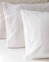 100 Percent Cotton Pillowcase - Soft & Breathable White Beige