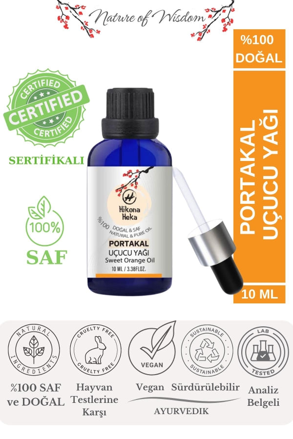 Pure Natural Cold Pressed Orange Essential Oil